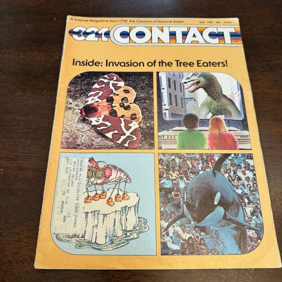 321 Contact Magazine April - May 1981 by Children's Television Workshop - Picture 13 of 15